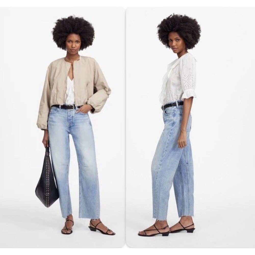 Madewell The Darted Barrel-Leg Jean NWT Size 29